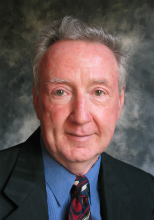 Donor photo: David Flaherty Colour portrait of David Flaherty dressed formally